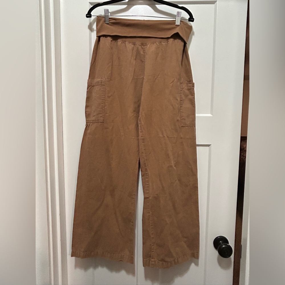Sweetgrass Natural Fibers Women’s Brown Hemp & Organic Cotton Pants